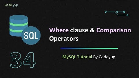 MySQL Tutorial For Beginners in Hindi | WHERE Clause in MySQL | MySQL Tutorial in Hindi