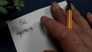 ASMR Como Dizer EU em ESPERANTO