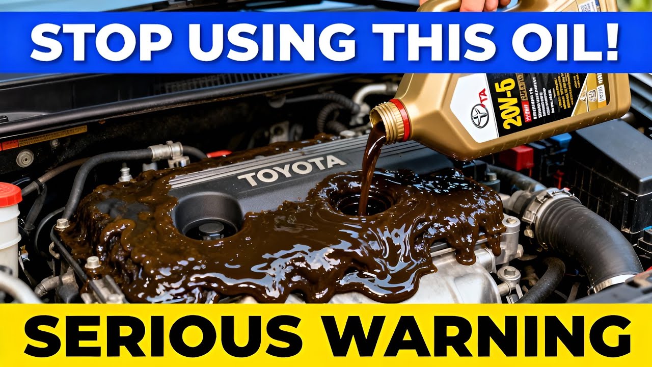 Toyota Owners: STOP Using This Engine Oil Before It’s Too Late ...