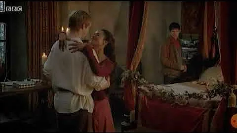 Merlin 5x08 - Arthur takes gwen to bed