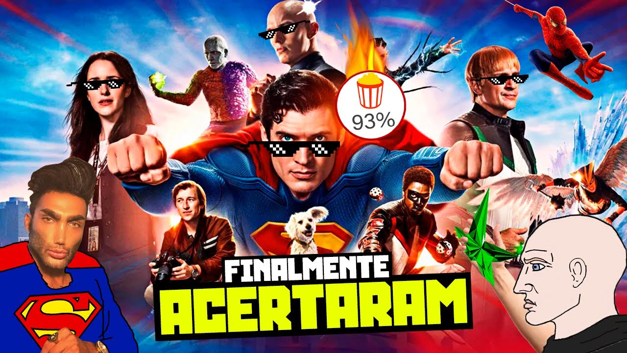 FINALMENTE fizeram um filme BOM do SUPERMAN 🙏🏻🔥⚡