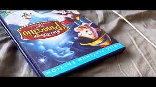 Pinocchio 70Th Anniversary 2-Disc Platinum Edition 2009 Uk Dvd Unboxing