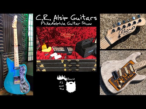 C. R. Alsip Guitars at The Philadelphia Guitar Show - Field Trip Episode 18