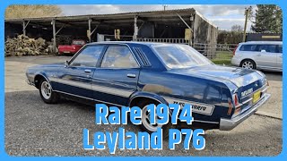 UK’s rarest cars: 1974 Leyland P76, one of three left