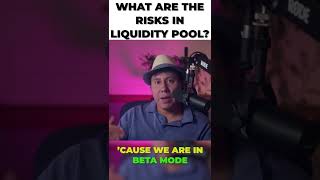 What are the risks in a liquidity pool?