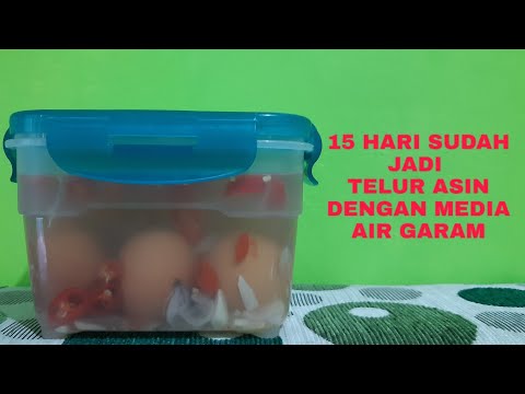 CARA MEMBUAT TELUR ASIN BERBUMBU