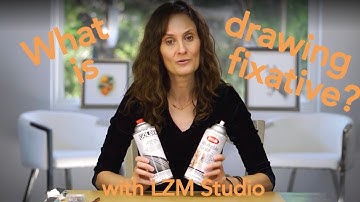 What is Drawing Fixative?