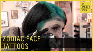 Zodiac Face Tattoos ft. Freckles
