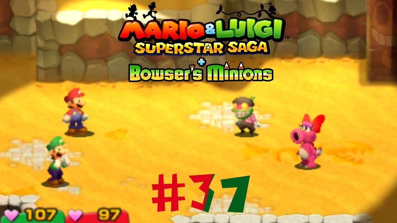 Mario & Luigi: Superstar Saga (3DS) Part 37 - Popple & Birdo - YouTube