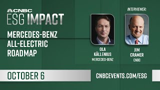 Mercedes-Benz All-Electric Roadmap Ola Källenius at CNBC's ESG Impact