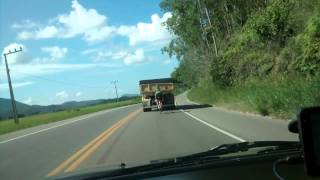 ciclista é flagrado a 100 km\h