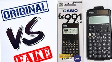 casio fx 991cw original or fake test | fx 991cw আসল চেনার উপায়