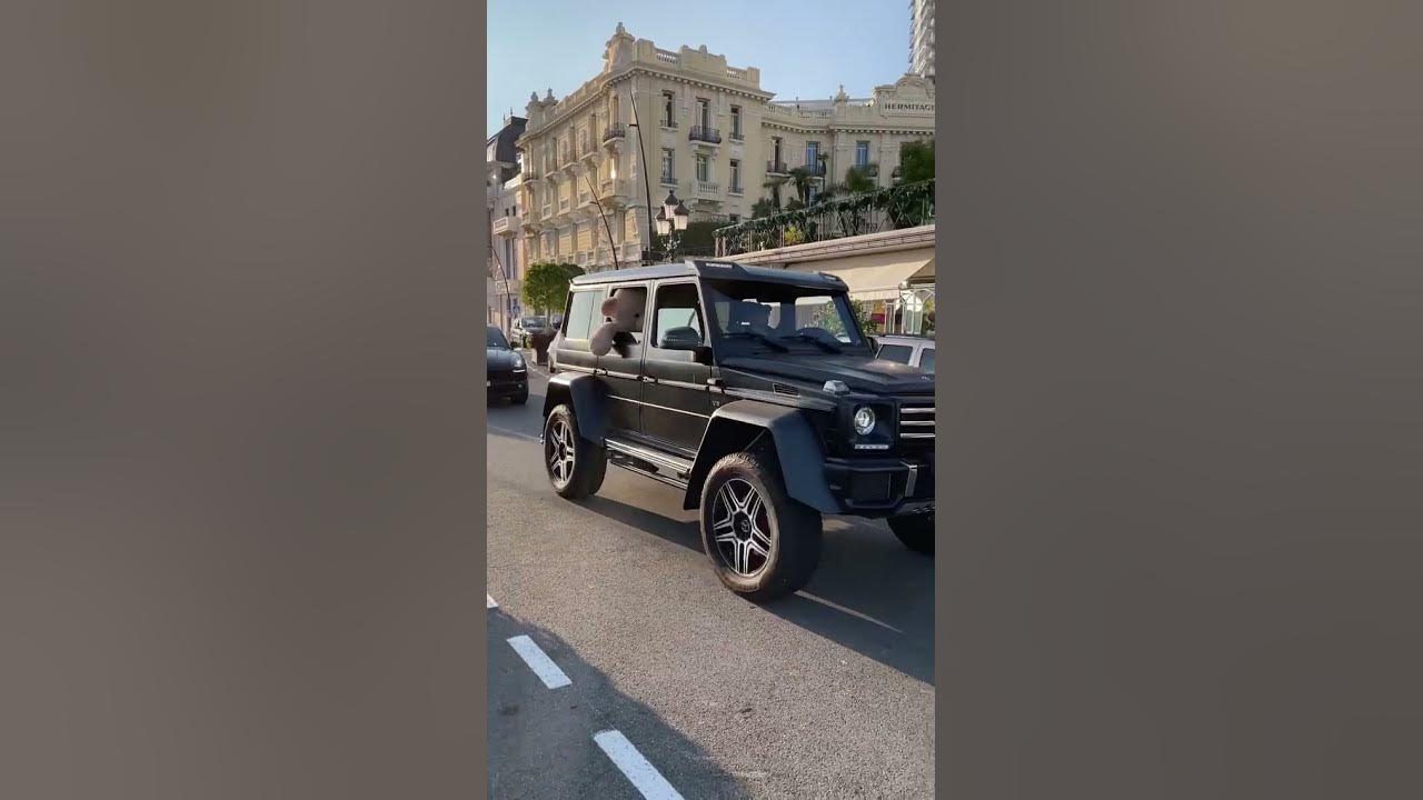 G-Wagon carrying special cargo 🐻