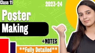Poster Making Class 11 | Poster Writing Class 11 Format  | CBSE English Grammar  2023-2024