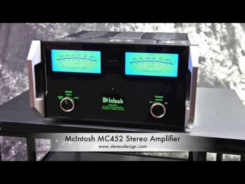 Stereo Design McIntosh MC452 Stereo Amplifier in HD