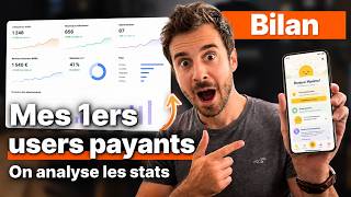 Premiers Clients On Analyse Les Stats Ensemble - Défi App Ios Rentable - Bilan 60 Jours