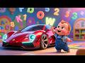 Wroom Wroom Car Fun | Fun English Nursery Rhymes &amp; Learning Songs for Toddlers