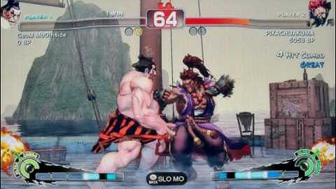 SSFIV ENDLESS BATTLE MATCH JR RODRIGUEZ ( AKUMA ) VS GeoM MoDInside ( E.HONDA ) ON XBOX 360