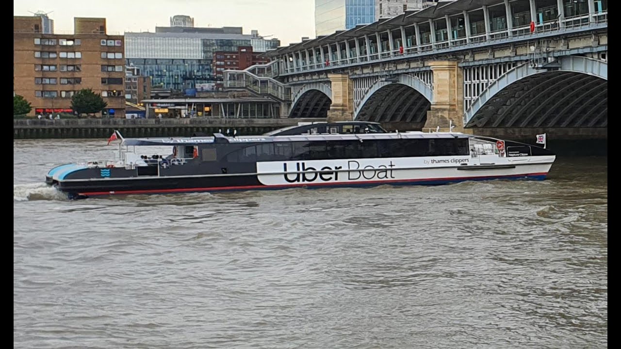 uber boat thames river cruise