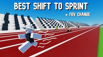 Best Shift to sprint + FOV change tutorial | Roblox Studios