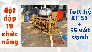 Đột dập 19 chức năng nhôm xingfa, 55 vát cạnh #nhomxingfa #0941322202