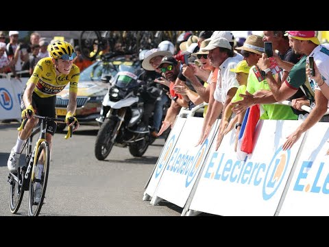Tour de France: Vingegaard drops Pogacar on final climb to extend overall lead • FRANCE 24 English