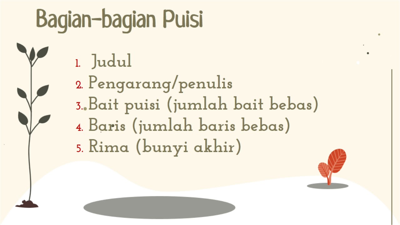 Puisi - Bahasa Indonesia - YouTube