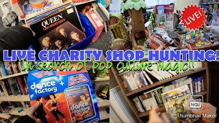 LIVE UK CHARITY SHOP, THRIFT SHOP, THRIFT STORE OR OPPORTUNITY SHOP.... WHATEVER ITS CALLED!!!