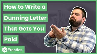 How to Write a Dunning Letter That Gets You Paid