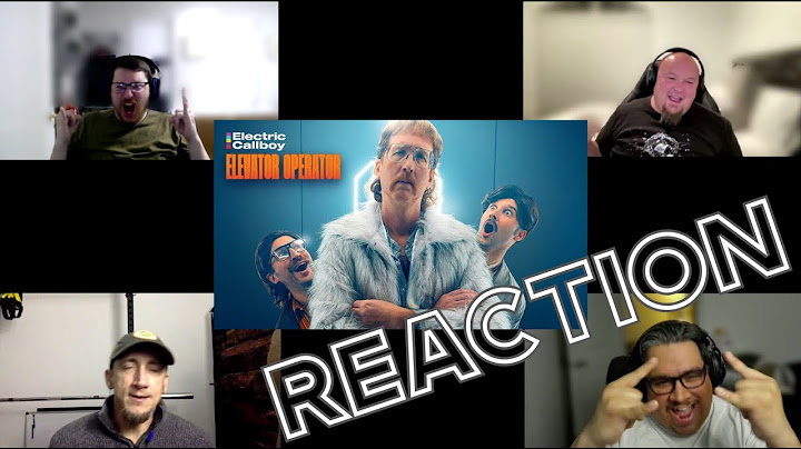 Electric Callboy - Elevator Operator Reaction and Discussion!