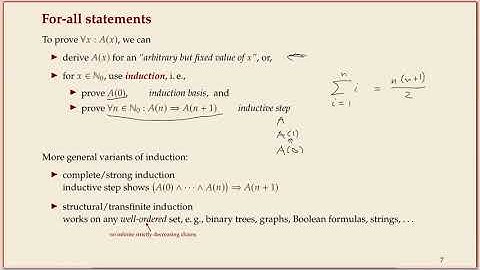COMP526 (Spring 2022) 0-3 §0.2 Mathematical induction