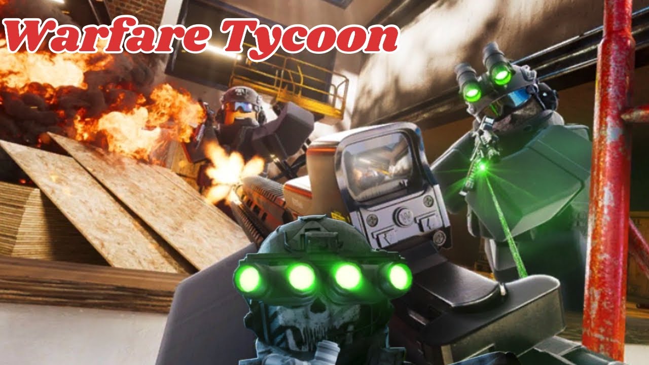 Warfare Tycoon In Roblox - YouTube