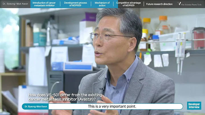 Anticancer drug (VS-501) developer interview :: Pr...