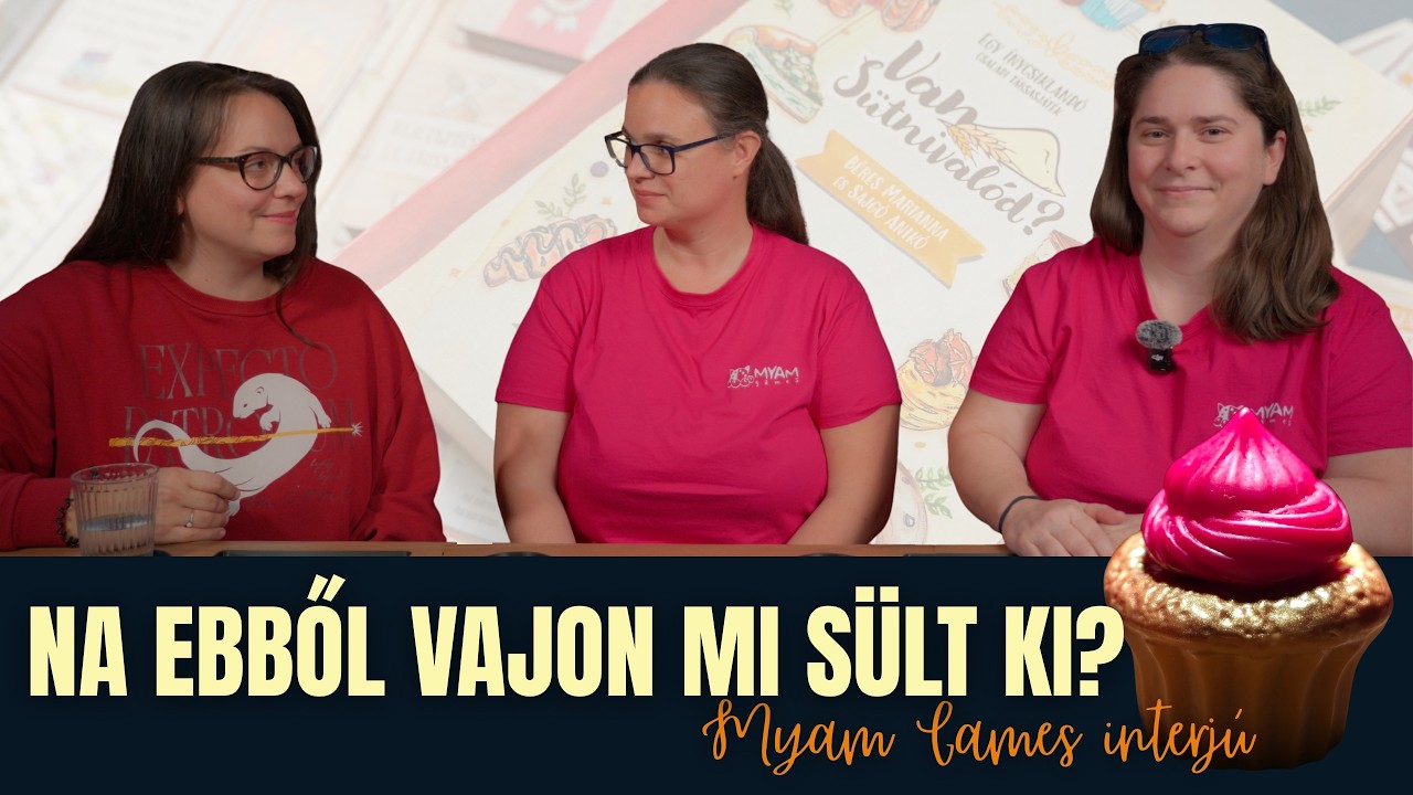 Van Sütnivalód – Interjú a Myam Games alapítóival | Magyar társasjáték fejlesztés kulisszatitkai