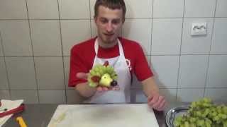 Как сделать мини ёжика из груши - Фруктовый мастер - Fruitm Как сделать мини ёжика из груши - Фруктовый мастер - Fruitm