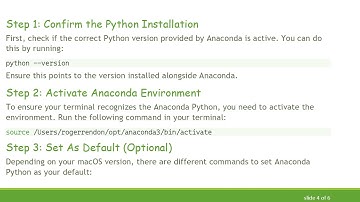 Solving the Module Not Found Error When Importing Pandas in Anaconda on macOS