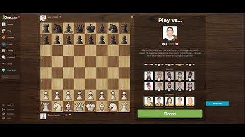 Beating xQc bot on chess.com!