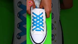 How To Tie Shoelaces, Shoe Lacing Styles, #shoelace #Shorts