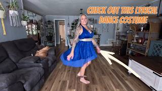 Flowy Halter Costume for Contemporary Dance Review