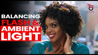 How to Balancing flashlight with ambient/ natural light  | Behind The Scenes screenshot 4