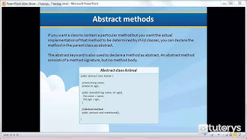 How to implement an abstract method in Java?