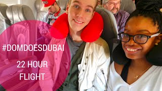 #DomDoesDubai - 22 Hour Flight! [Dubai Vlog]