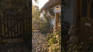 Cozy English Cottage by the River 🌸 Relaxing Cottagecore Escape #shorts #relax