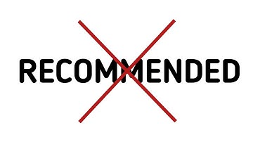 This Video Will Not Get Recommended