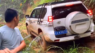 Land Cruiser Prado 2.7L Vs Mitsubishi Pajero 3.0L And Haval H5 2.0T Off-Road Driving