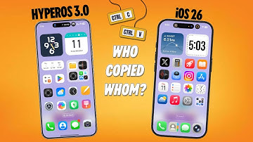 HyperOS 3.0 vs iOS 26 - Did Xiaomi Borrow iPhone Features?