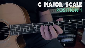 C Major Scale Position 1