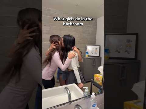 Share Kiss Kiss Lesbian Lesbiankiss Kissme Wantmore Bold Bathroom Feel Ytshorts Russian 