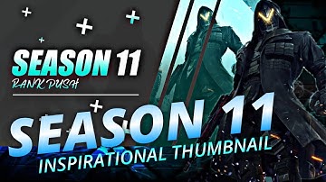 Season 11 Pubg Mobile Inspirational Thumbnail On Android || Ping mobile Thumbnail Tutorials