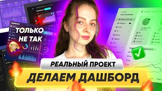 Дизайн дашборда по реальному проекту на фрилансе | Пошаговый дизайн (ЧАСТЬ 1)